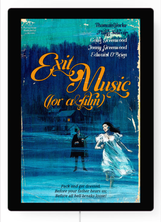 ‘Exit Music (For A Film)’ by Radiohead | Art Panel