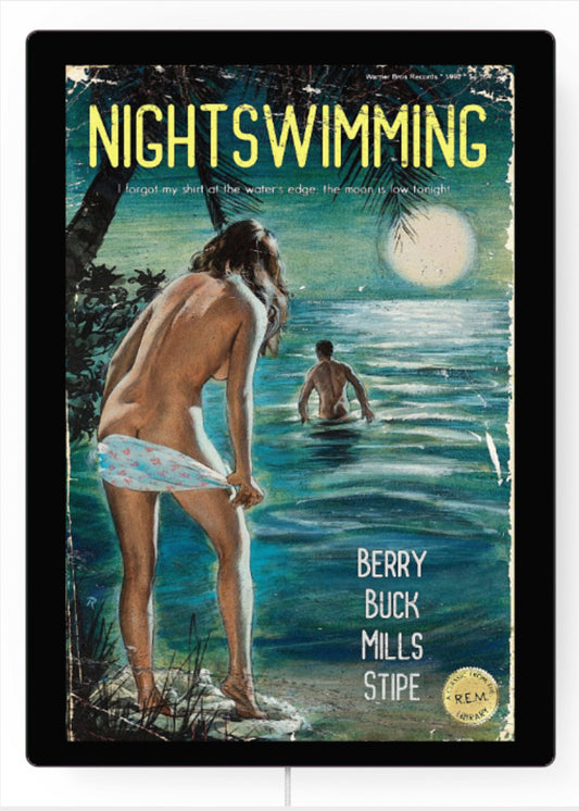 ‘Nightswimming’ by R.E.M. | Art Panel