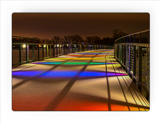 'Kruidenier Trail Bridge’ by Steve J Berger | Art Panel