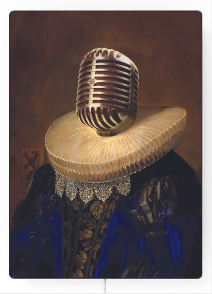 'Ruff Neck’ by Andy Zig | Art Panel