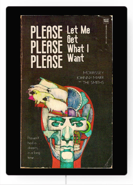 ‘Please Please Please Let Me Get What I Want’ by The Smiths | Art Panel