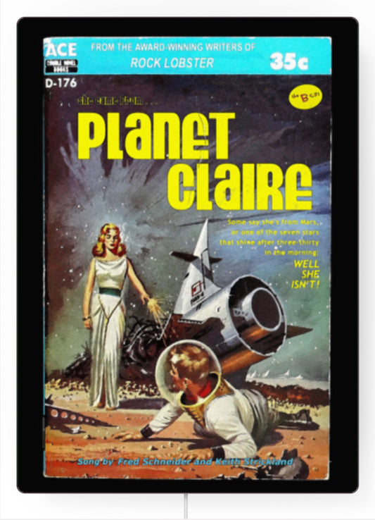 ‘Planet Claire’ by the B-52s | Art Panel