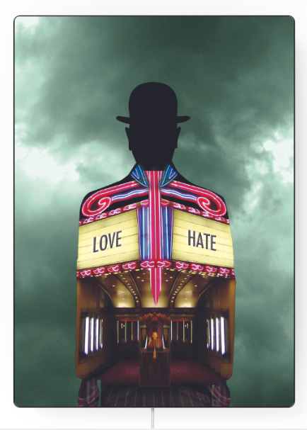 'Love Hate’ by Andy Zig | Art Panel